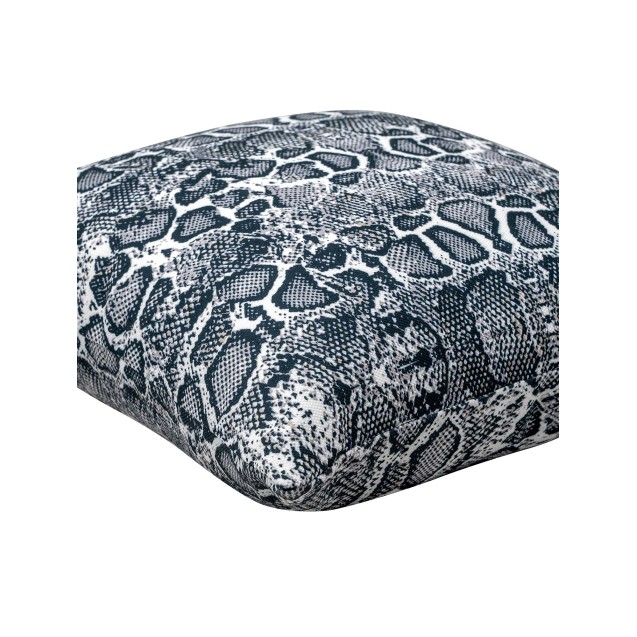 Μαξιλαροθήκη Διακόσμησης MADI Snake Grey 40x40