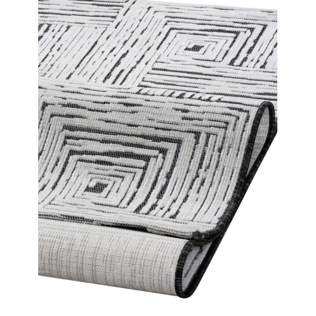 Χαλί Διάδρομος MADI Whirl Grey 67x300