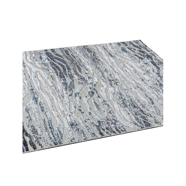 Χαλί Διάδρομος MADI Tisser Grey Blue 67x500