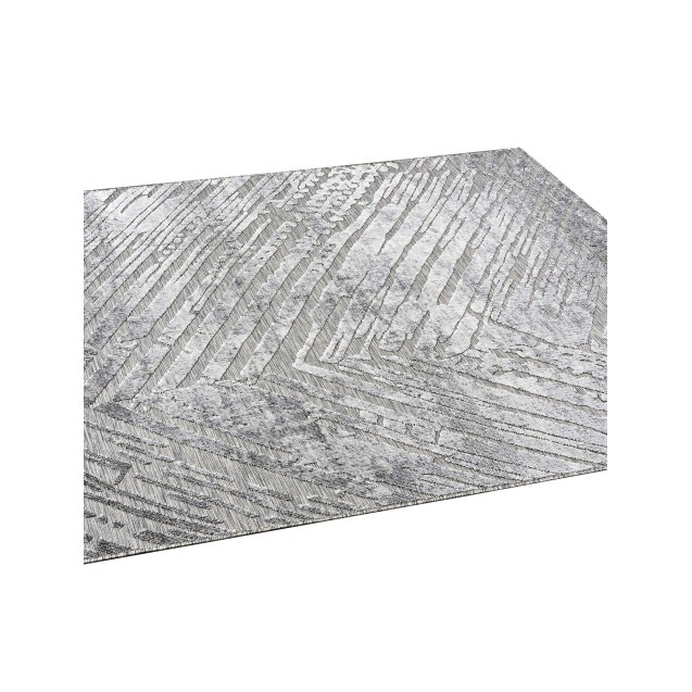 Χαλί Διάδρομος MADI Scratches Grey 67x400