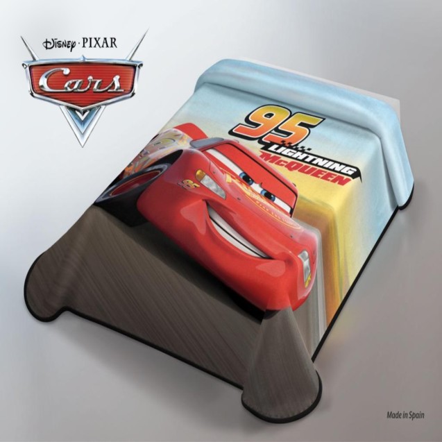 Κουβέρτα Βελουτέ Μονή Belpla Disney Cars 160x220