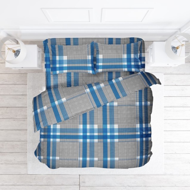 Σετ Παπλωματοθήκη Μονή 2 Τεμαχίων Makis Tselios...