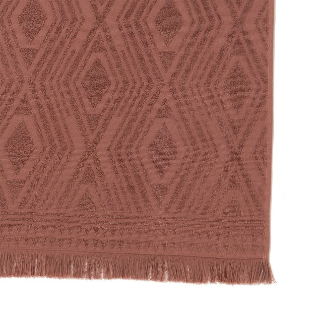 Πετσέτα Θαλάσσης Melinen Cuba Apple Brown 90x180