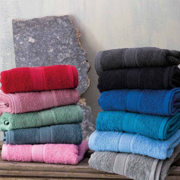 Σετ Πετσέτες 3 Τεμαχίων Rythmos Illusion Μοβ