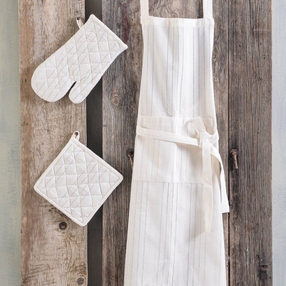 Σετ Κουζίνας 3 Τεμαχίων Rythmos Savoca Εκρού