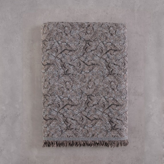 Ριχτάρι Πολυθρόνας Rythmos Xaviera Γκρι-Καφέ 180x160