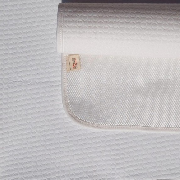 Σελτεδάκι Αδιάβροχο Morven Soft Touch 2116 Λευκό 60x80