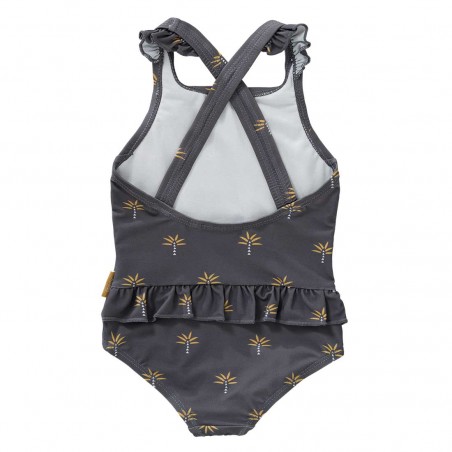 Παιδικό Ολόσωμο Μαγιό με Προστασία UV50 για Κορίτσι Fresk Palmtree Steel Gray FR-SW040-48