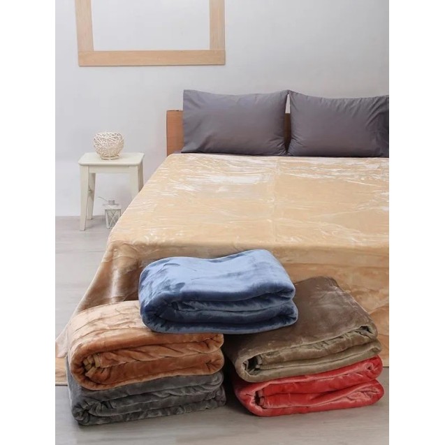 Κουβέρτα Βελουτέ Ξενοδοχείου Anesis 100%...