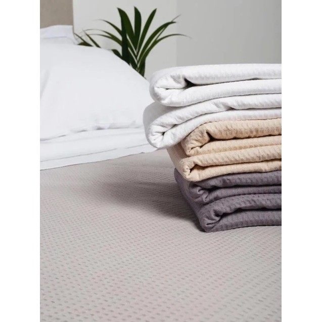 Κουβέρτα Πικέ Υπέρδιπλη Ξενοδοχείου Anesis...