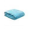 Κουβέρτα Υπέρδιπλη Βελουτέ Ζακάρ Anesis Turqoise 220x240