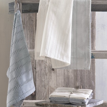 Σετ Πετσέτες Κουζίνας 3 Τεμαχίων Rythmos Vicente 45x68