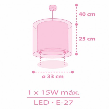 Παιδικό Φωτιστικό Οροφής Ango Unicorns 41592