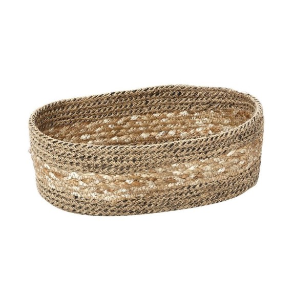 Ψωμιέρα Οβάλ Ψάθινη Espiel KAG214 25x13x9cm