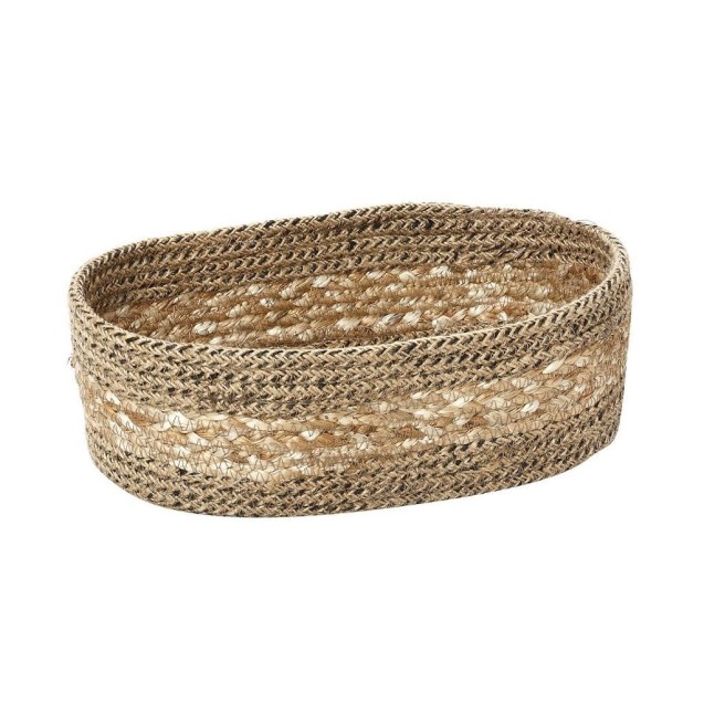 Ψωμιέρα Οβάλ Ψάθινη Espiel KAG214 25x13x9cm