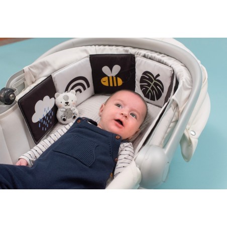 Μαλακό Βιβλίο Δραστηριοτήτων Taf Toys Savannah Black & white T-12875