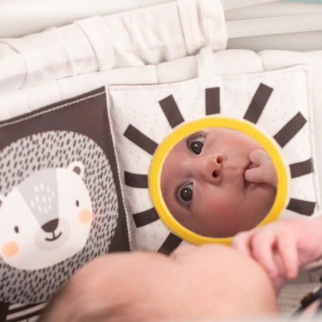 Μαλακό Βιβλίο Δραστηριοτήτων Taf Toys Savannah Black & white T-12875