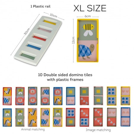 Επιτραπέζιο Παιχνίδι Ντόμινο Taf Toys Rally Τ-12865