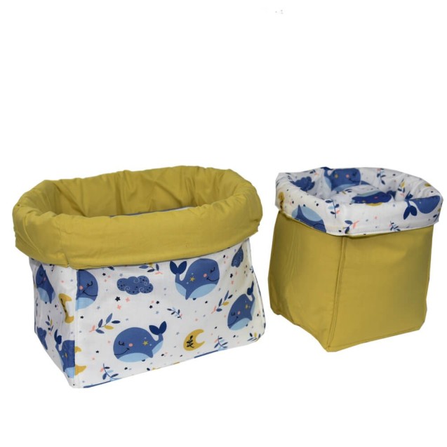 Σετ Καλάθι Αποθήκευσης 2 Τεμαχίων Bebe Stars...