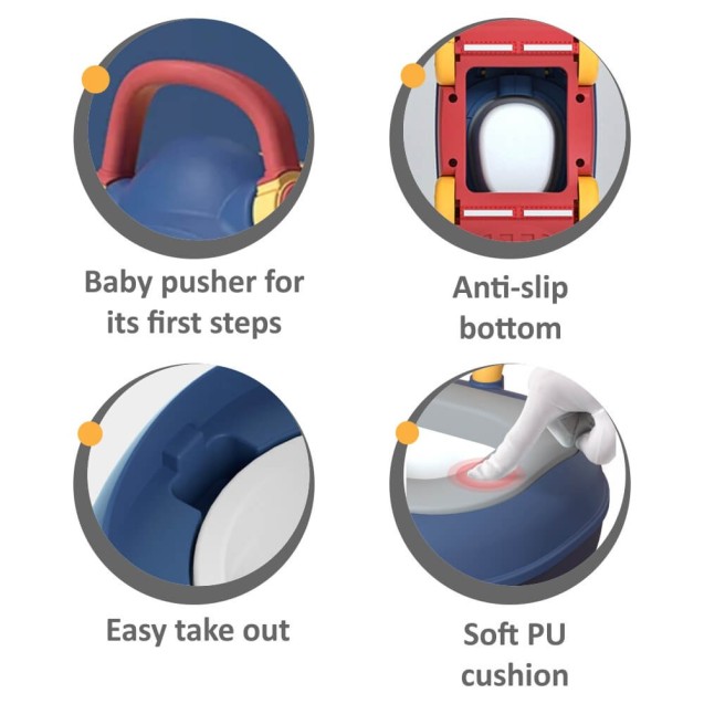 Γιογιό-Κάθισμα Bebe Stars Car Grey 74-186