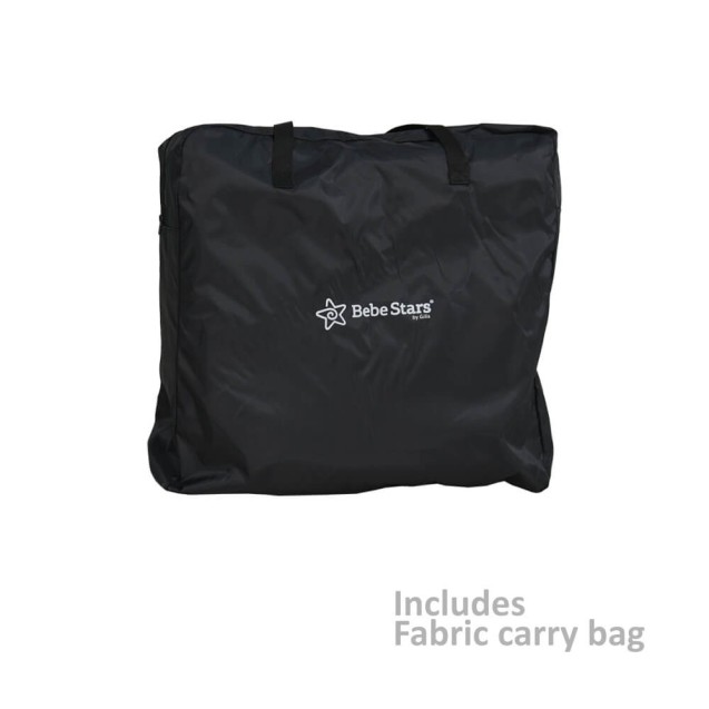 Λίκνο Bebe Stars Chic 2in1 Graphite 843-186