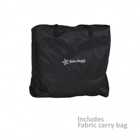 Λίκνο Bebe Stars Chic 2in1 Graphite 843-186