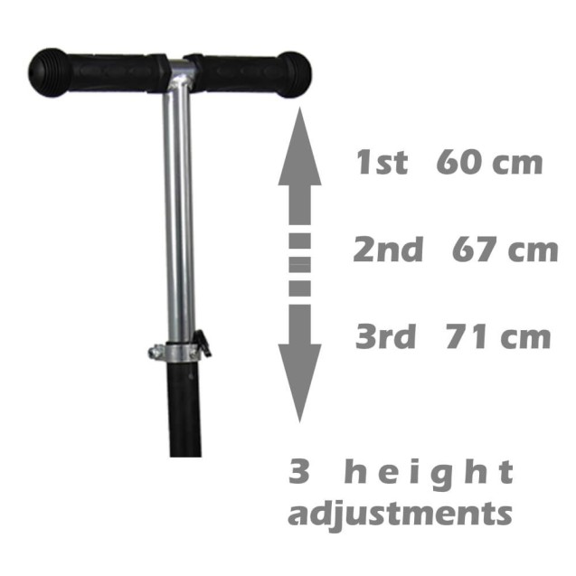 Πατίνι Bebe Stars X-Ride Black 660-188