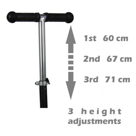 Πατίνι Bebe Stars X-Ride Black 660-188