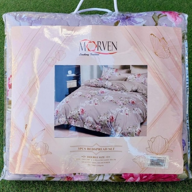 Σετ Κουβερλί Υπέρδιπλο 3 Τεμαχίων Morven 22027...