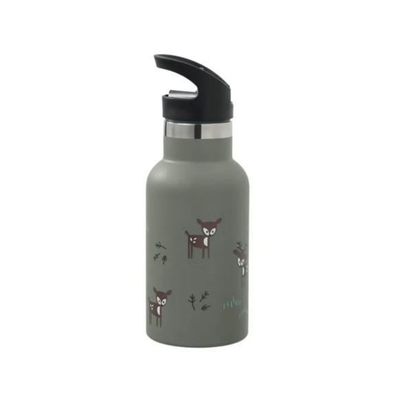 Θερμός Aπό Aνοξείδωτο Aτσάλι Fresk Deer Olive 350ml...