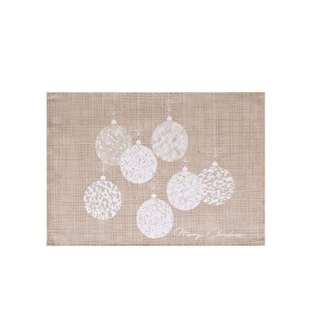 Σετ Σουπλά 4 Τεμαχίων Kentia Snow 220 33x45