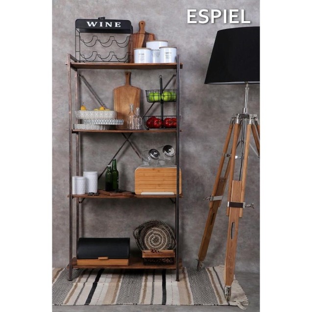 Μεταλλικό Καλάθι Espiel Μαύρο TAK101...