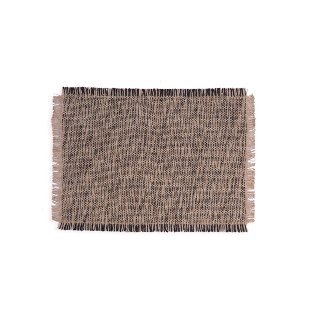 Σετ Σουπλά 2 Τεμαχίων Nef-Nef Varis Black 33x48