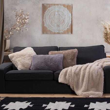 Ριχτάρι Πολυθρόνας Γούνινο Nef-Nef Iverson 23 Grey 130x170