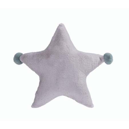 Βρεφικό Μαξιλάρι Διακόσμησης Nef-Nef Baby Star Grey 45x45