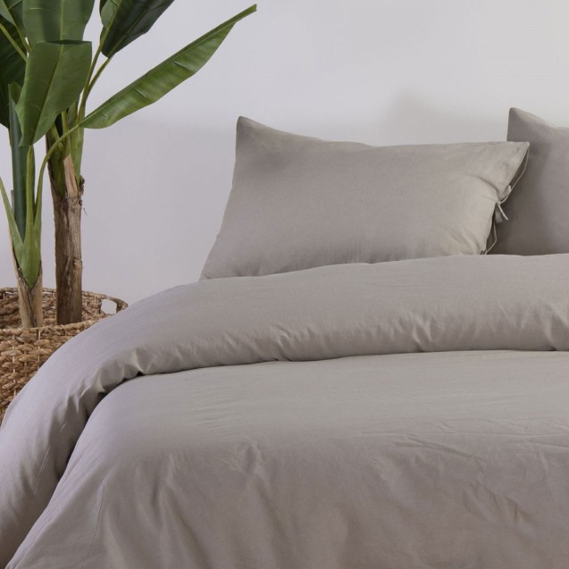 Σεντόνι Μονό Nef-Nef Cotton-Linen Beige 170x270