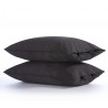 Σετ Μαξιλαροθήκες 2 Τεμαχίων Nef-Nef Cotton-Linen Anthracite 52x72