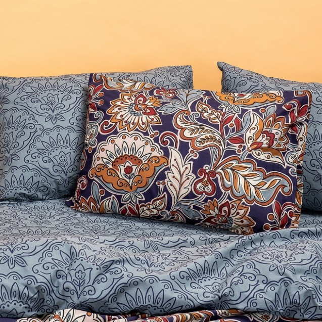 Παπλωματοθήκη Μονή Melinen Sinclair Blue 160x245