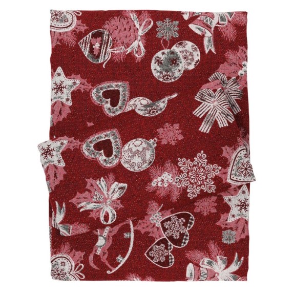  Τραπεζομάντηλο Χριστουγεννιάτικο Das Home 0626 140x180