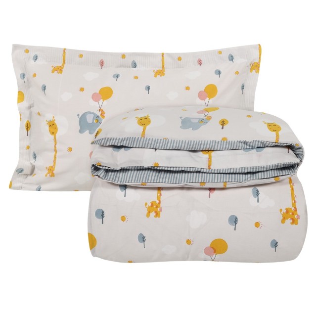 Σετ Παιδική Παπλωματοθήκη Μονή 2 Τεμαχίων Das...