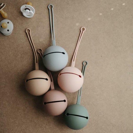 Θήκη Πιπίλας Σιλικόνης Nattou Silicon Sand N876704