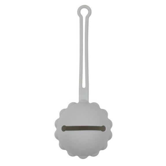 Θήκη Πιπίλας Σιλικόνης Nattou Silicon Απαλό Γκρι N876728