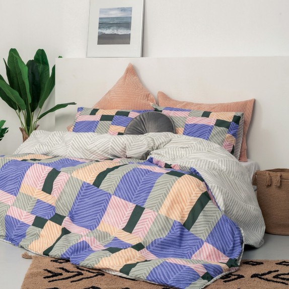 Σετ Σεντόνια Υπέρδιπλα 4 Τεμαχίων Palamaiki FL6163 Flat...