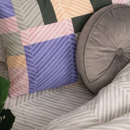 Σετ Σεντόνια Υπέρδιπλα 4 Τεμαχίων Palamaiki FL6163 Flat 240x260