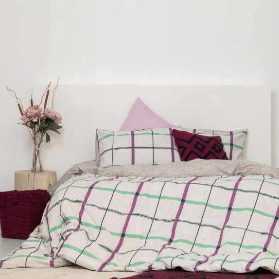 Σετ Σεντόνια Υπέρδιπλα 4 Τεμαχίων Palamaiki FL6164 Flat...