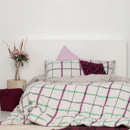 Σετ Σεντόνια Υπέρδιπλα 4 Τεμαχίων Palamaiki FL6164 Flat 240x260