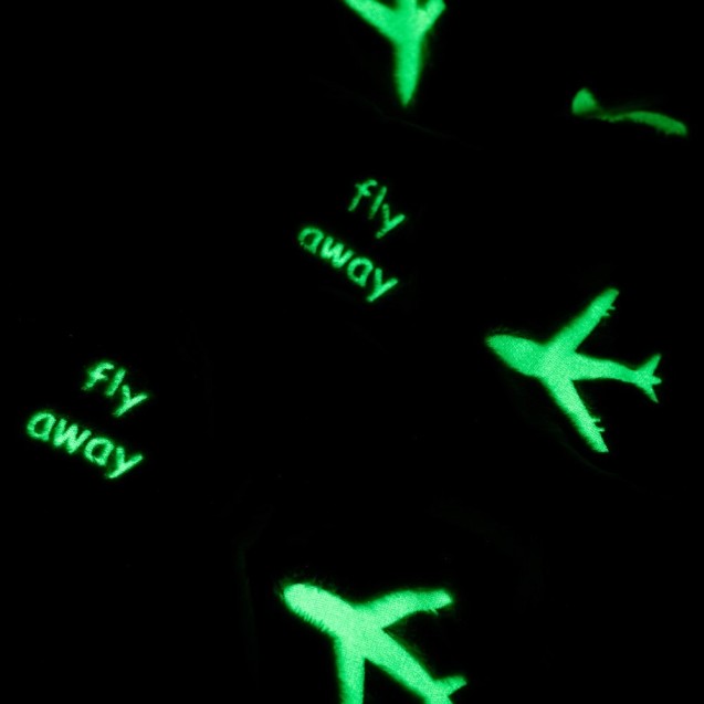 Παιδική Κουβέρτα Fleece Φωσφοριζέ με Sherpa...