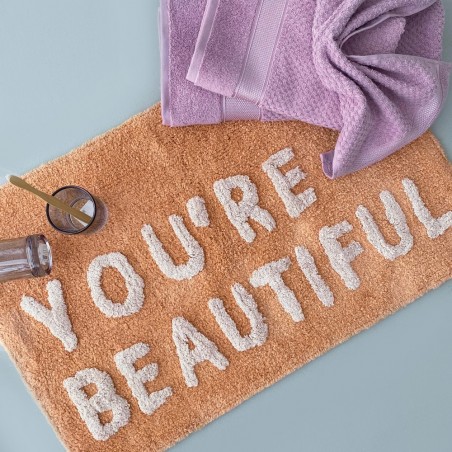 Ταπέτο Μπάνιου Palamaiki Stud Caramel 50x80