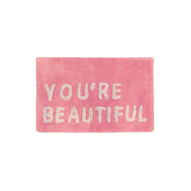 Ταπέτο Μπάνιου Palamaiki Stud Pink 50x80