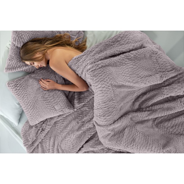 Σετ Κουβέρτα Γούνινη Υπέρδιπλη 2 Τεμαχίων Guy...